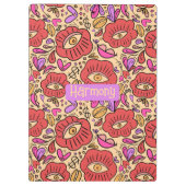 Eye Doodle Manifest Klembord (Achterkant)