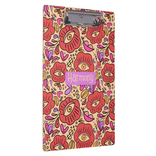 Eye Doodle Manifest Klembord (Rechts)