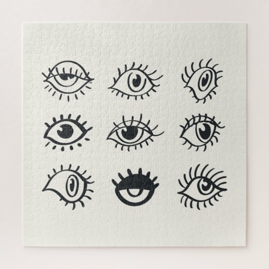  Eye Doodles: trendy schetsen Legpuzzel (Verticaal)