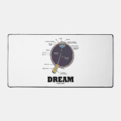 Eye Dream Anatomical Human Eyeball Humor Bureaumat (Voorkant)