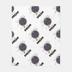 Eye Dream Anatomical Human Eyeball Humor Fleece Deken