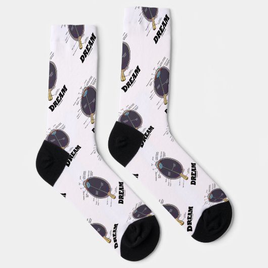 Eye Dream Anatomical Human Eyeball Humor Sokken (Rechts)