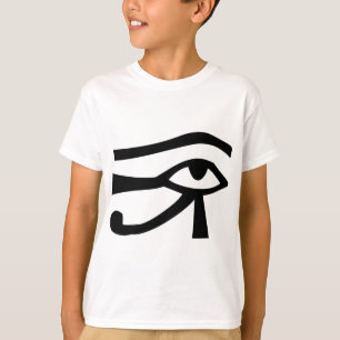 Eye, Egyptische hiërogliefen T-shirt