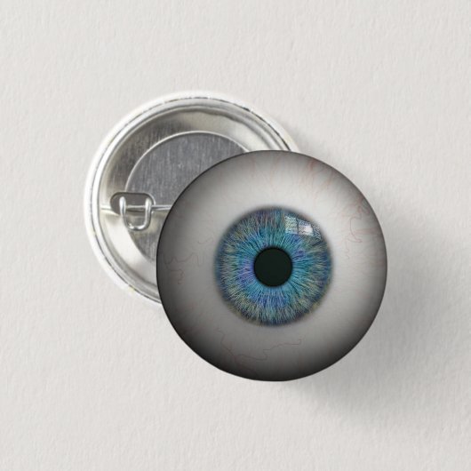 Eye Eyeball-toets Ronde Button 3,2 Cm (Voorkant /achterkant)