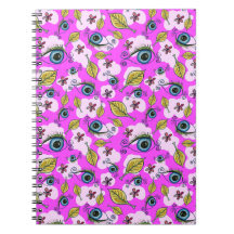 Eye Flower Leaf_Paarse