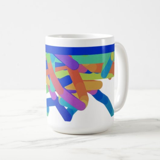 Eye Gaze Art van G CDKL5 Coffee-Mok Koffiemok (Voorkant rechts)