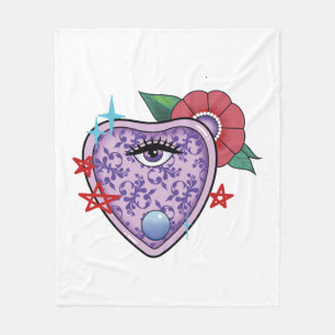 Eye Halloween Fleece Deken