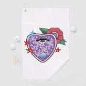 Eye Halloween Golfhanddoek (Insitu)