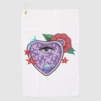 Eye Halloween Golfhanddoek