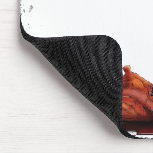 Eye Heart Zombies Muismat (Hoek)