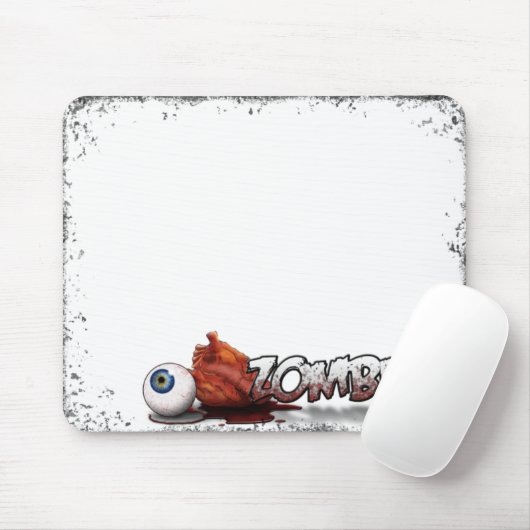 Eye Heart Zombies Muismat (Met muis)