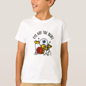 Eye heeft de Beat Funny Drummer Pun T-shirt (Voorkant)