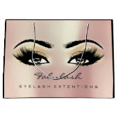 Eye Lash Champaigne Makeup Beauty Bridal Groot Cadeauzakje (Voorkant)