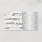 Eye Lash | Floral Butterflies | Mua Brushes Visitekaartje (Achterkant)