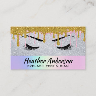 Eye Lash   Glitter Drip   Artiest maken Visitekaartje