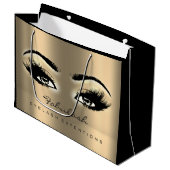 Eye Lash Sepia Gold Makeup Glitter Beauty Cosmetic Groot Cadeauzakje (Voorkant Gekanteld)
