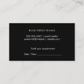 Eye Lashes | Beauty Makeup Afsprakenkaartje (Achterkant)