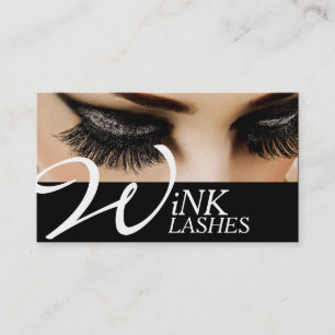 Eye Lashes Extensions Makeup Artist Cosmetoloog Visitekaartje