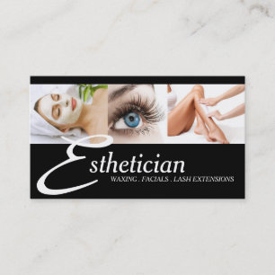 Eye Lashes Extensions Wax Facials Spa Salon Beauty Visitekaartje