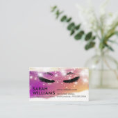 Eye Lashes | Sterstof en gloed Visitekaartje (Staand voorkant)