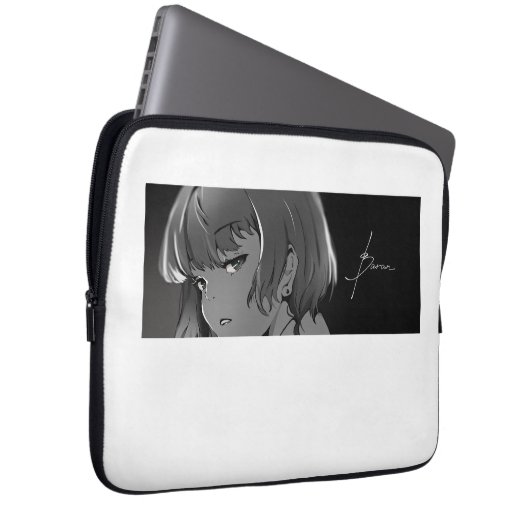 【Eye line】 Laptop Sleeve (Voorkant Rechts)