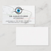 Eye Logo | Bril met sterkte Visitekaartje (Voorkant / Achterkant)