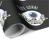 Eye-loha Funny Eye Pun Dark BG Cadeaupapier (Rol Hoek)