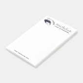 Eye long eyelashes Lash-uitbreidingspictogram Post-it® Notes (Schuin)