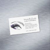 Eye long eyelashes Lash-uitbreidingspictogram Visitekaartje Magneet (Voorbeeld)