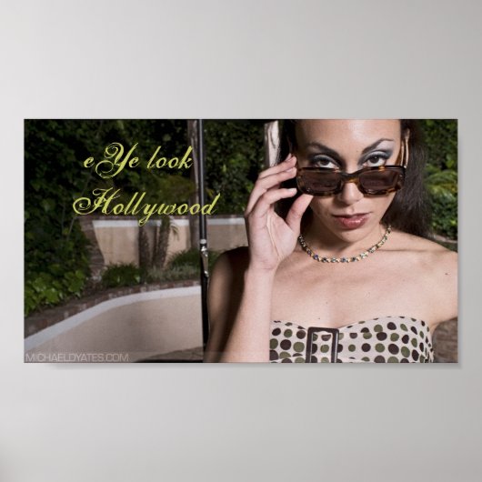 eYe Look Hollywood Poster (Voorkant)