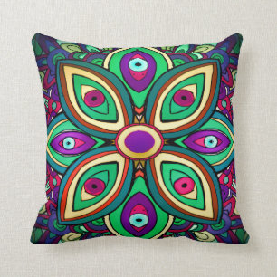 Eye Lotus Sierkussen