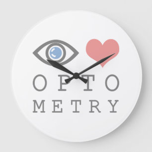 Eye Love Heart Optometrie - Optometrist Oogkaart Grote Klok