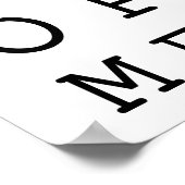 Eye Love Heart Optometry - Optometrist Eye Chart Poster (Hoek)