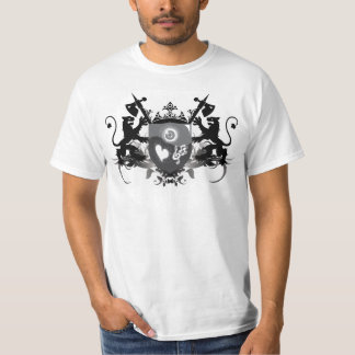 Eye Love Music Family Crest T-shirt