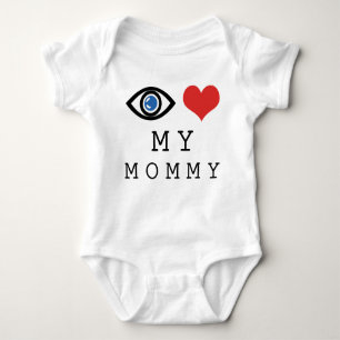 Eye Love My Mommy Custom Romper