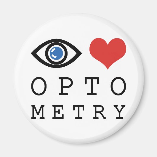 Eye Love Optometrie Magneet (Voorkant)