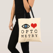Eye Love Optometrie Tote Bag (Voorkant (product))