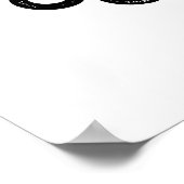 Eye Love Rock and Roll Funny Eyeball Pun Poster (Hoek)