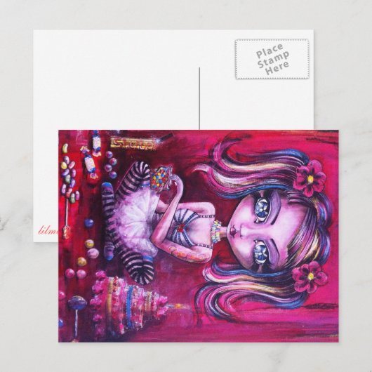 Eye Love Sweets Briefkaart (Voorkant / Achterkant)