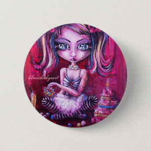 Eye Love Sweets Ronde Button 5,7 Cm