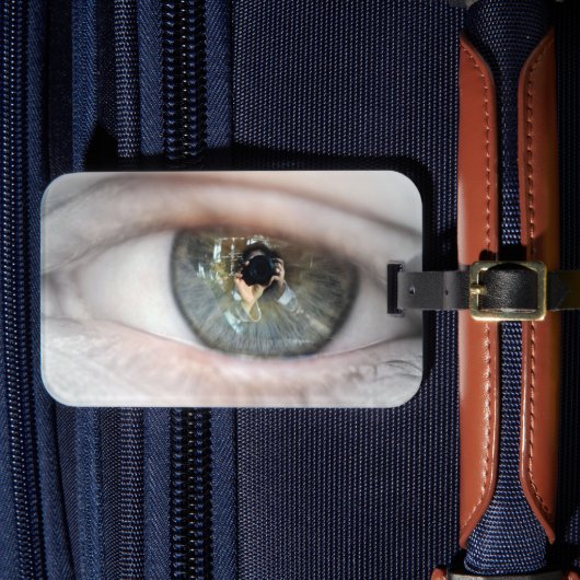Eye-Macro door Shirley Taylor Bagagelabel (Voorkant Insitu 4)