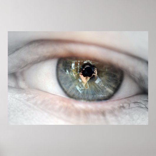Eye-Macro door Shirley Taylor Poster (Voorkant)