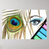 Eye Makeup Beauty Poster (Voorkant)