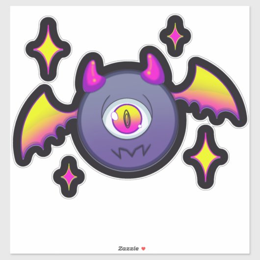 Eye Monster Sticker (Vel)