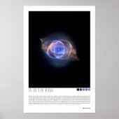 Eye Nebula van de kat (NGC 6543) Poster (Voorkant)