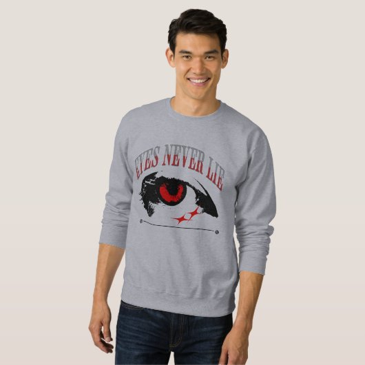 "Eye Never Lie" sweatshirt, Trui (Voorkant volledig)