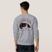"Eye Never Lie" sweatshirt, Trui (Achterkant volledig)