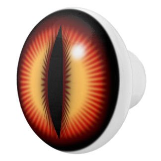 Eye of a dragon keramische knop