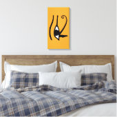 Eye of Horus – Anch – Lebensschlüssel –Hieroglyphs Canvas Afdruk (Insitu (Slaapkamer))