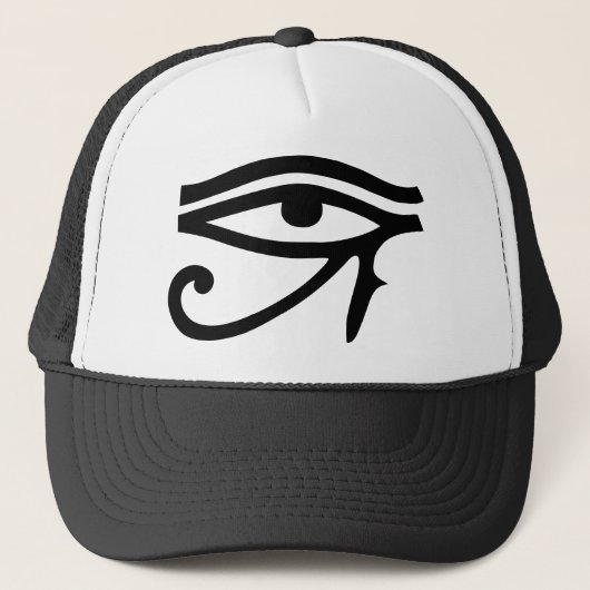 Eye of Horus Egyptian god gift Trucker Pet (Voorkant)